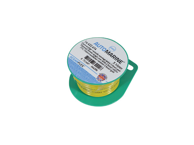 Oceanflex Dunwandige vertinde montage kabel 2.5mm² geel (5m)