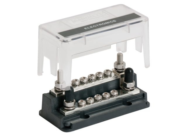 BEP Z-Busbar 10 terminals, 4 studs