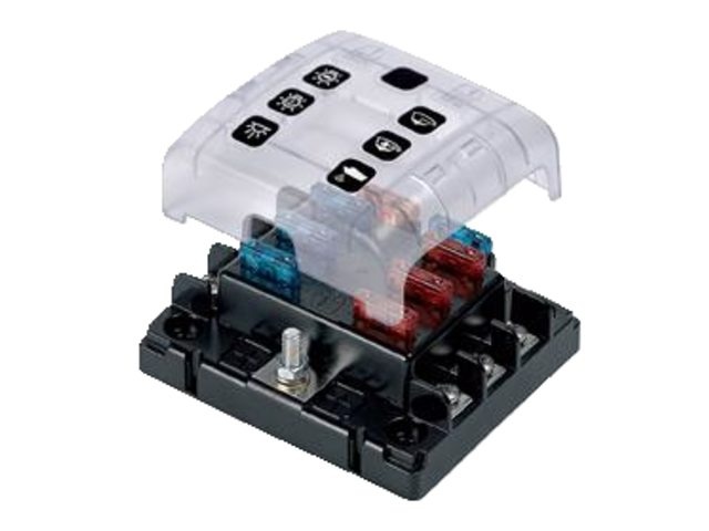 BEP Zekeringhouder ATO/ATC 6 quick connect terminals