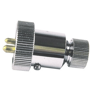 Talamex Stekker verchroomd 3A 2p