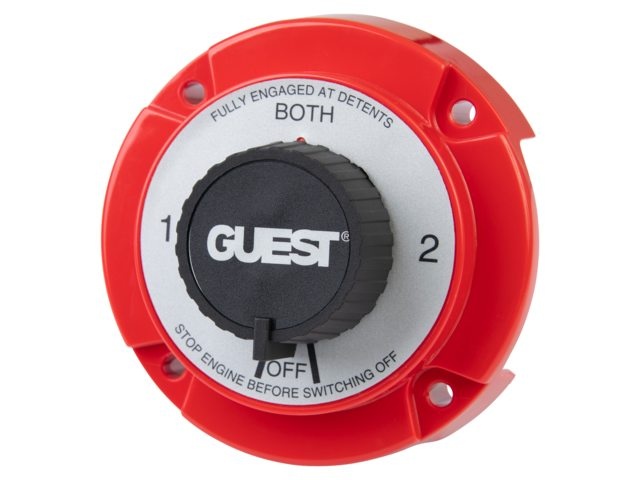 Marinco ΒΊ Battery Selector Switch 230A continuous without AFD Red