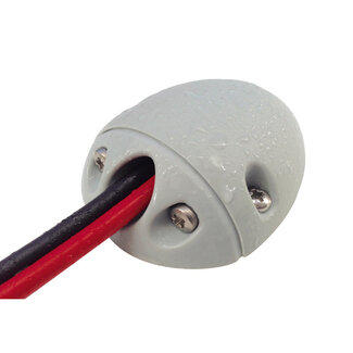 Talamex Kabeldoorvoer 2x3-6mm zij-montage grijs A1-SE7