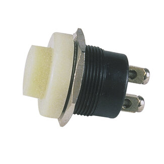 Talamex Drukknopschakelaar. verchoomd <9mm