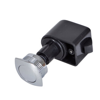 Talamex Drukknop convex kunststof verchroomd zelfsluitend