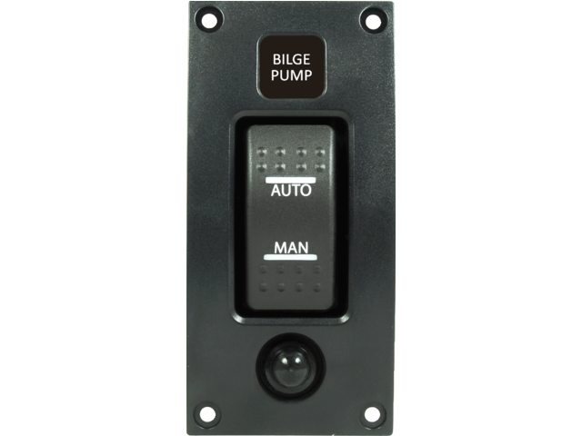Talamex Curved add-on paneel Bilgepomp (on-off-auto)