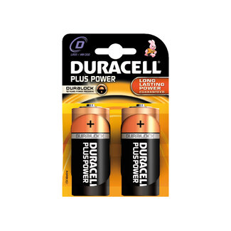 Duracell Batterij plus MN1300. D. 2-pack