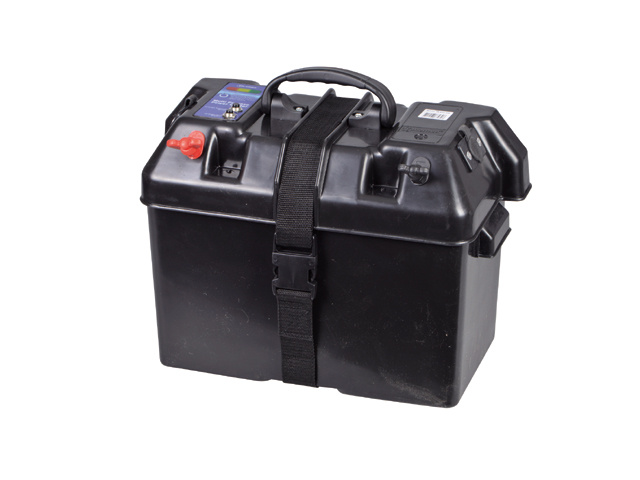Talamex Accubak met quickfit aanlsuiting max 60A & 2x12V en accutester