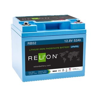 RELiON Accu lithium LiFePO4 12.8V 52Ah