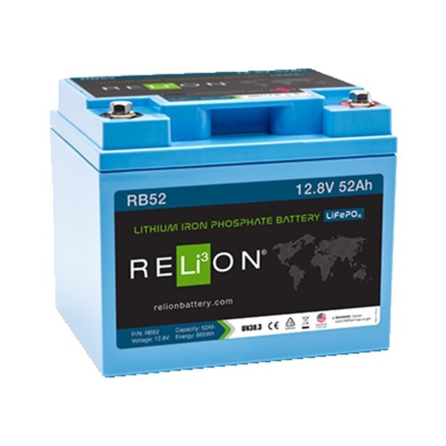 RELiON Accu lithium LiFePO4 12.8V 52Ah