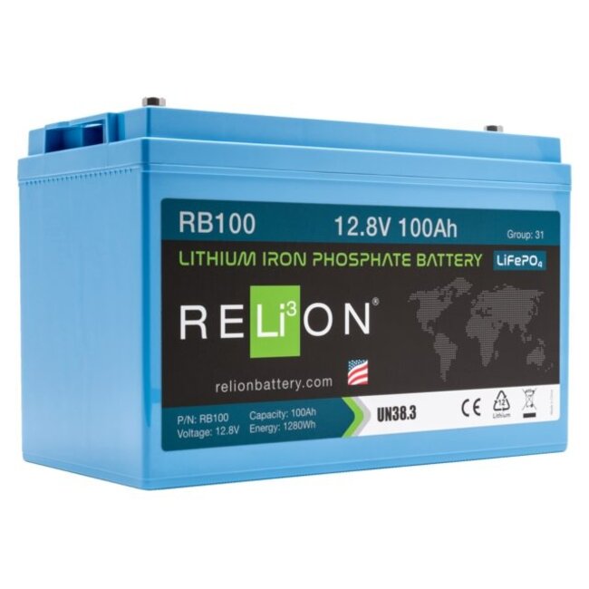 RELiON Accu lithium LiFePO4 12.8V 100Ah