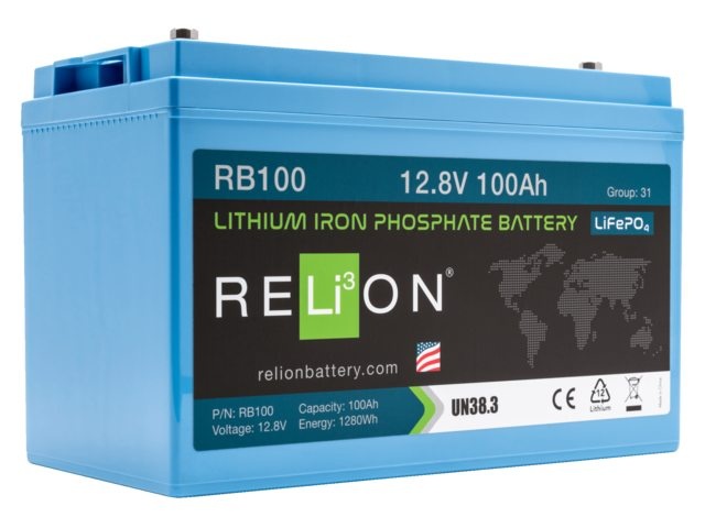 RELiON Accu lithium LiFePO4 12.8V 100Ah