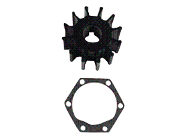Talamex Neoprene inboard impeller key drive met pakking. key & kap