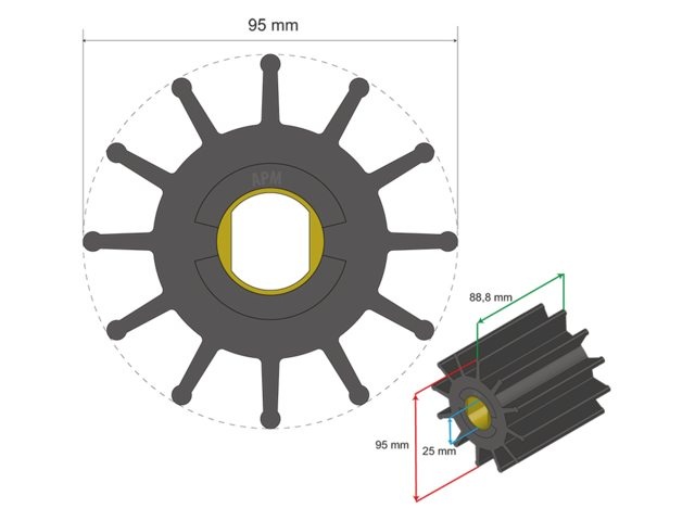 Honda Impeller Pump Kit (06193-ZW9-020