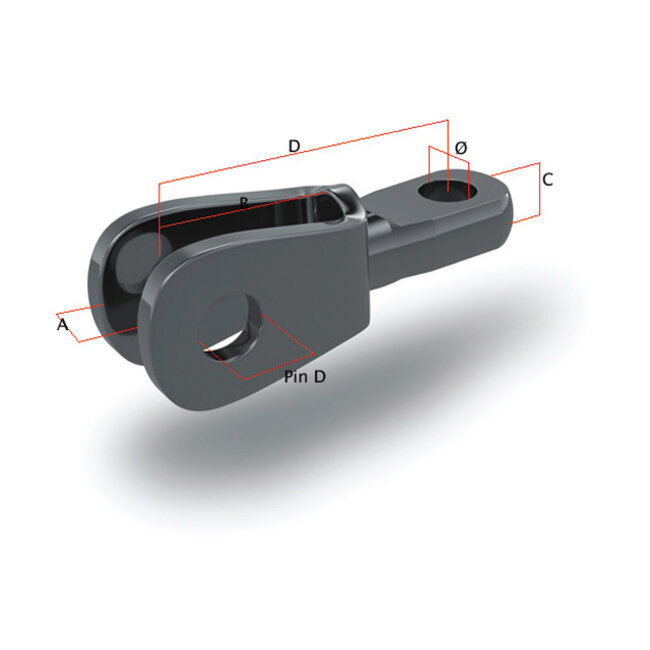 OS BSI Oog-gaffel-toggle