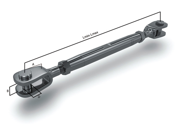 OS BSI Spanner gaffel-gaffel