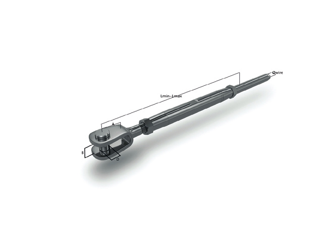 OS BSI Spanner gaffel-terminal