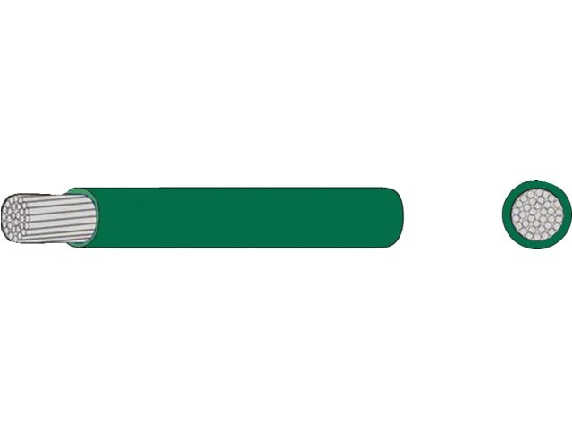 Oceanflex Dunwandige vertinde montage kabel groen