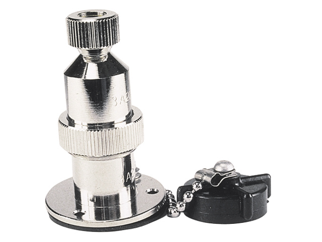 Talamex Stopcontact verchroomd 3A 3p