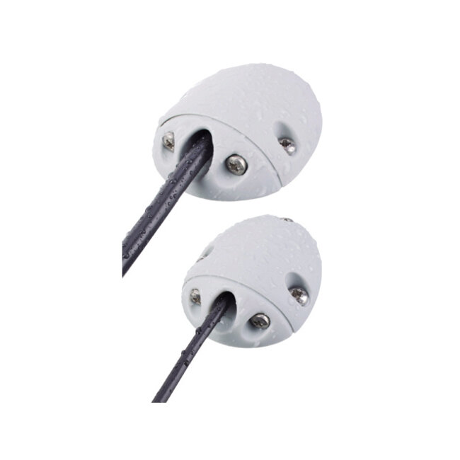 Talamex Kabeldoorvoer 2-7mm zij-montage grijs A1-SE1