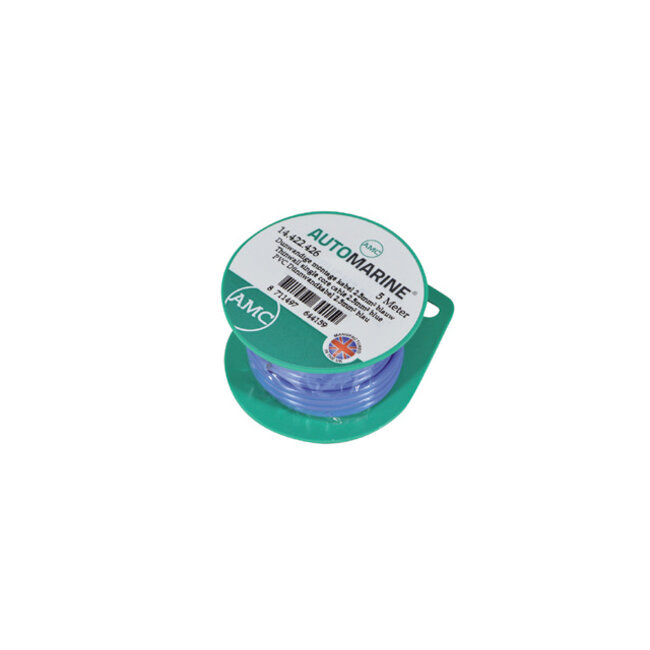 Automarine Dunwandige montage kabel 2.5mm² blauw (5m)