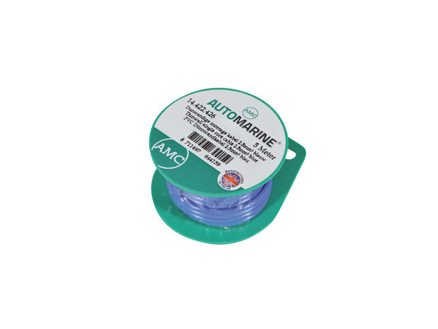 Oceanflex Dunwandige vertinde montage kabel 2.5mm² blauw (5m)