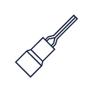 Talamex Kabelschoen penstekker geel (4)