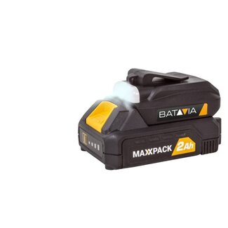 Batavia 18V USB lader + zaklamp Past op alle Maxxpack 18V accu's