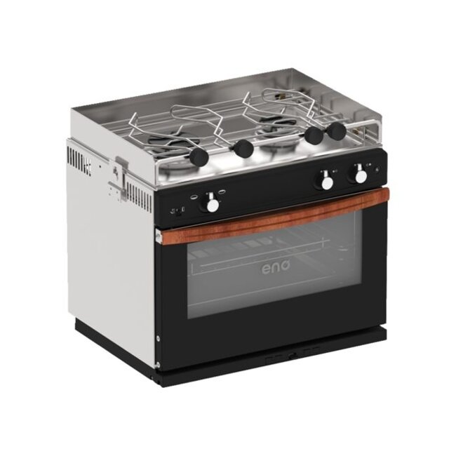 Eno 2-pits kooktoestel met oven/grill Allure
