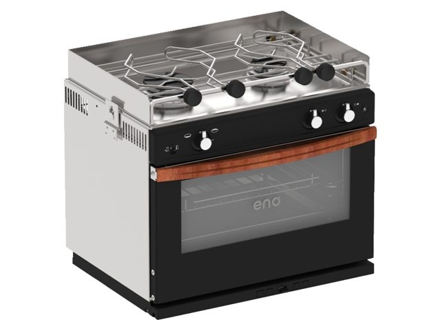 Eno 2-pits kooktoestel met oven/grill Allure