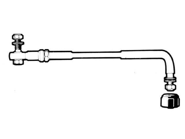 Ultraflex A74SS helmstok voor OMC
