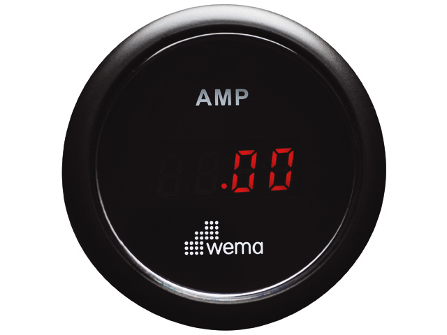 Wema Amperemeter kit zwart