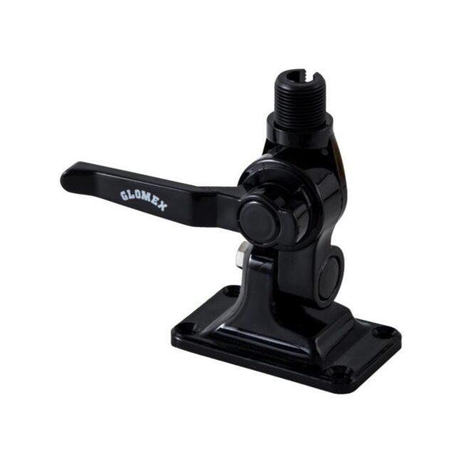 Glomex Antenne voet zwart met hendel RA115/BK