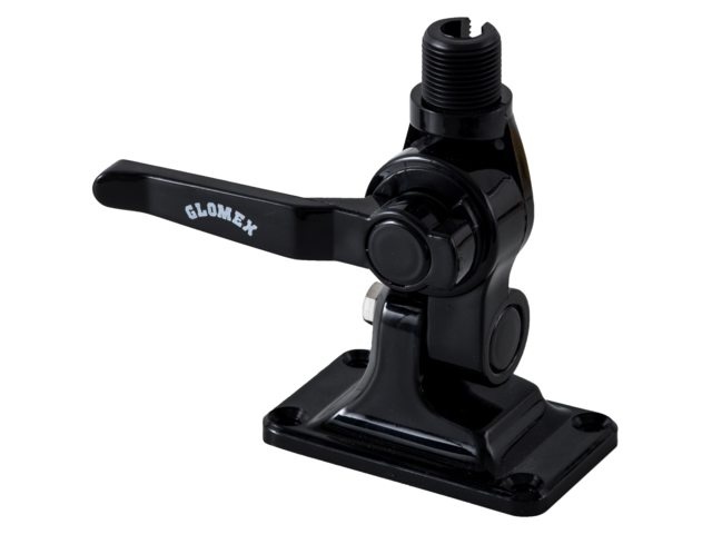 Glomex Antenne voet zwart met hendel RA115/BK