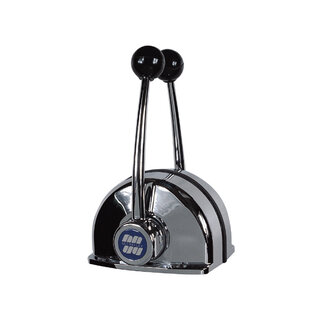 Ultraflex B104 bedieningsunit dubbel verchroomd