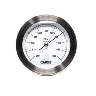 Talamex Barometer rvs 100mm