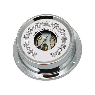 Talamex Barometer verchroomd 125/100mm