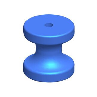 Talamex Boegrol PU L75mm Ø75mm as 16mm