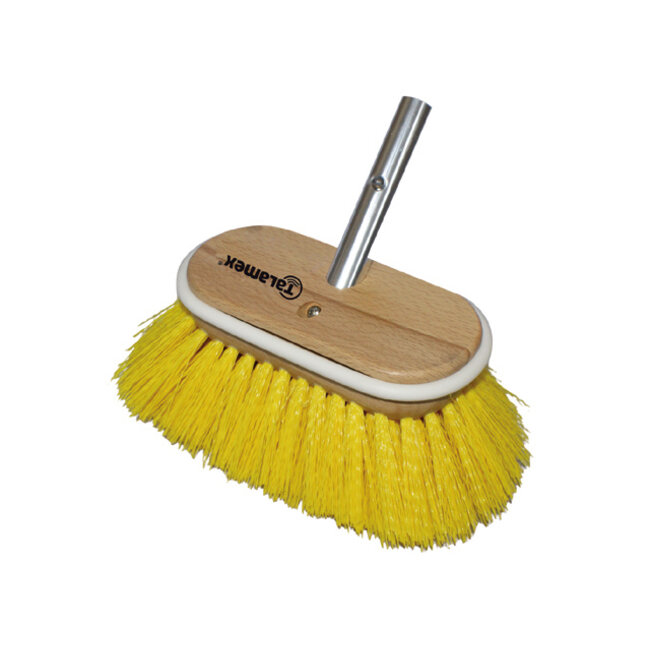 Talamex Borstel deluxe 20cm geel
