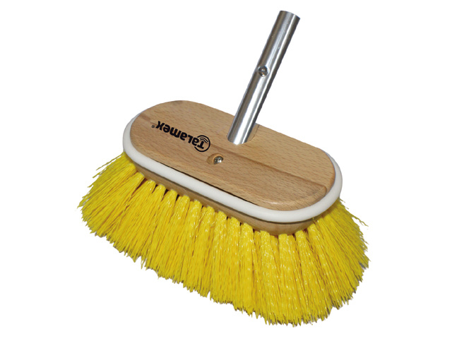 Talamex Borstel deluxe 20cm geel