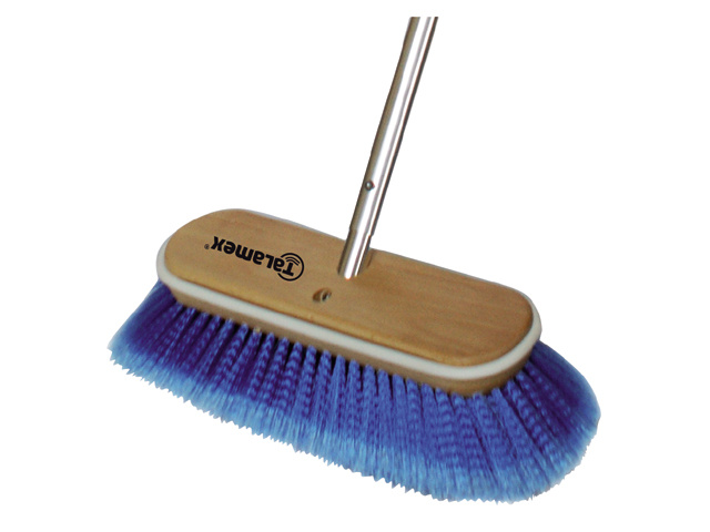 Talamex Borstel deluxe 25cm blauw
