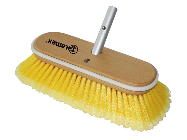 Talamex Borstel deluxe 25cm geel