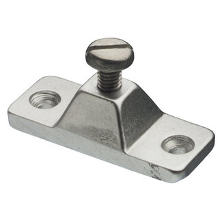 Pfeiffer Buiskapbeslag aluminium wandplaat