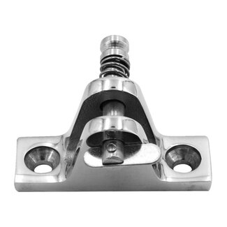 Talamex Buiskapbeslag RVS dekplaat 90° met dropnose pin