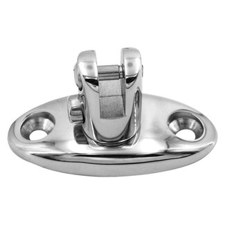 Talamex Buiskapbeslag RVS dekscharnier 360° verwijderbaar