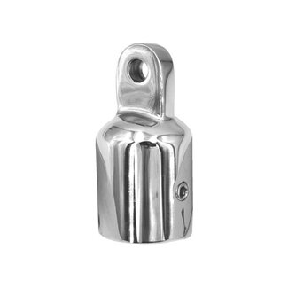 Talamex Buiskapbeslag RVS eindstuk 22mm