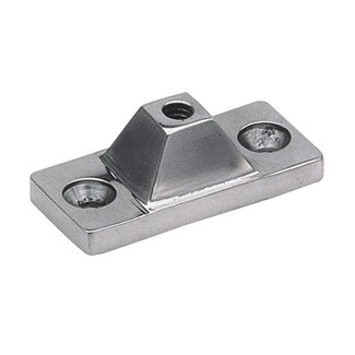 Talamex Buiskapbeslag rvs wandplaat 22mm