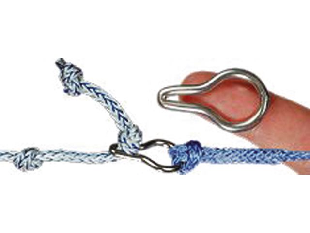 Clamcleat CL5001 Q-Loks - (vp met 2 x 1m touw+instructie )