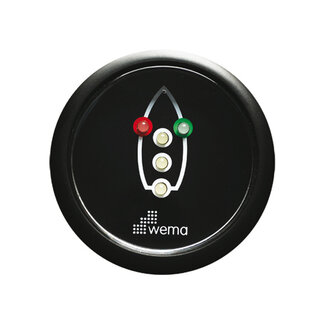 Wema Controlepaneel navigatieverlichting zwart