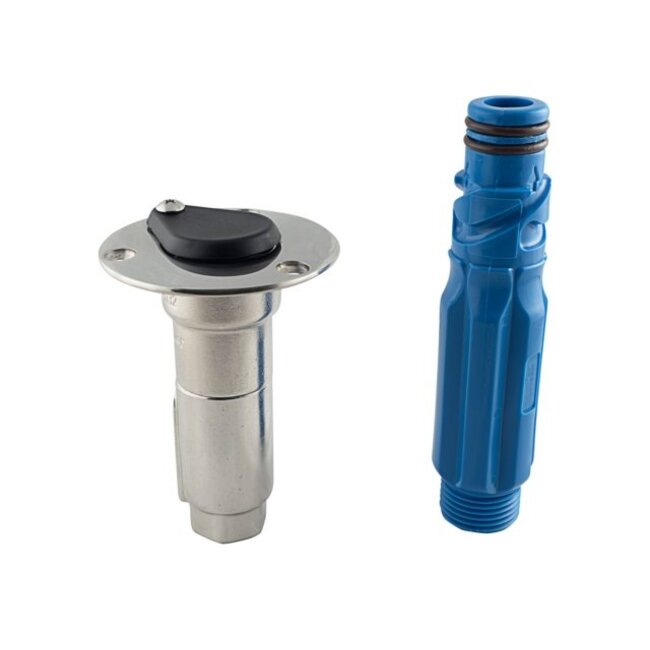 Albin pump marine Dekaansluiting dekwaspomp rvs