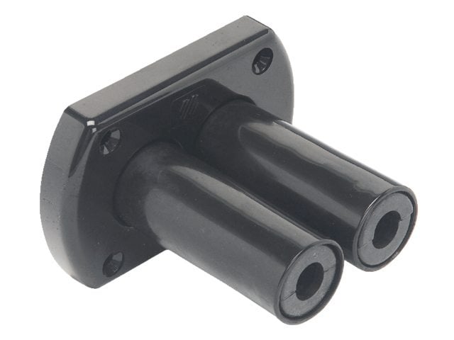 Ultraflex Dekdoorvoer dubbel R8B zwart